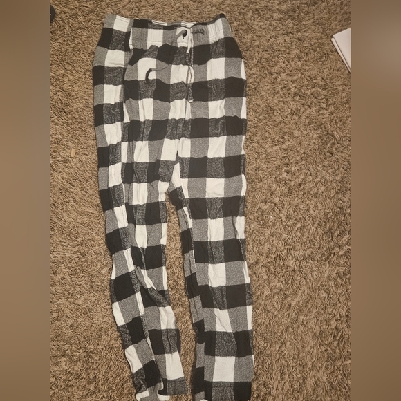 Hollister Other - Hollister White Plaid FLANNEL Pajama Pants Women's Small